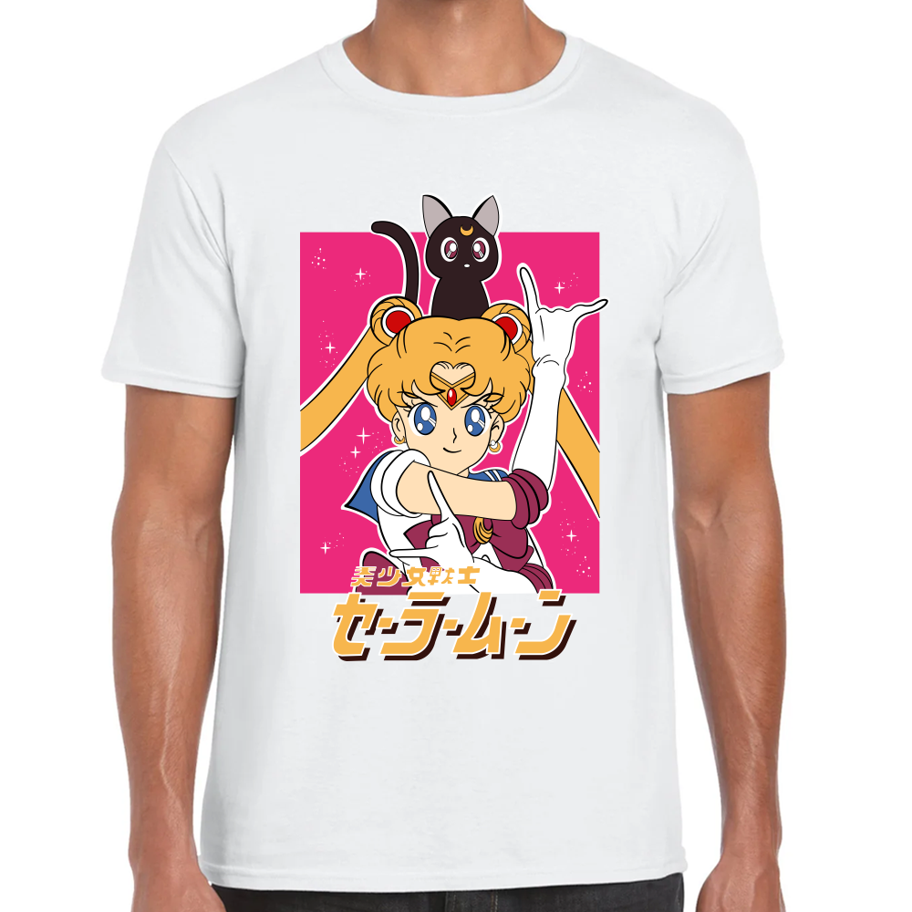 Playera Sailor Moon Serena Tsukino Algodón Premium #581