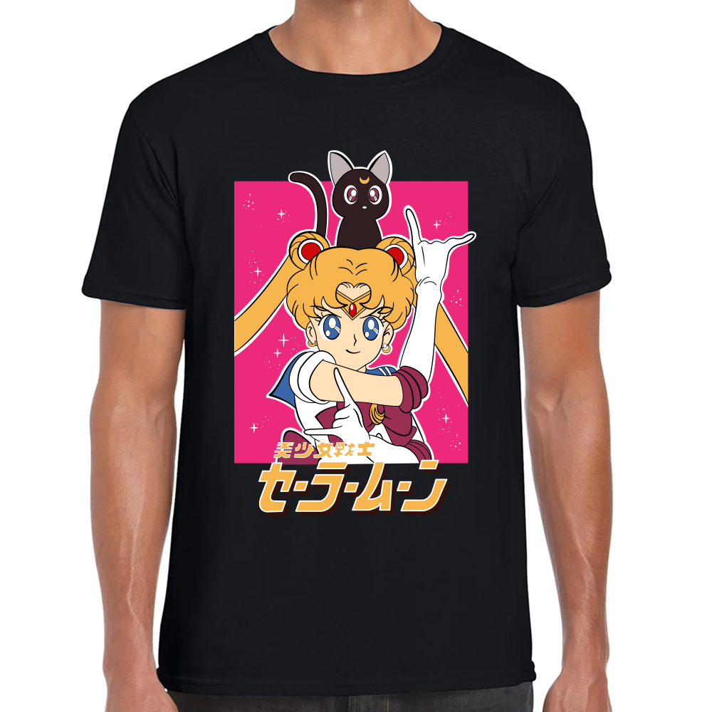 Playera Sailor Moon Serena Tsukino Algodón Premium #581