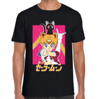 Playera Sailor Moon Serena Tsukino Algodón Premium #581