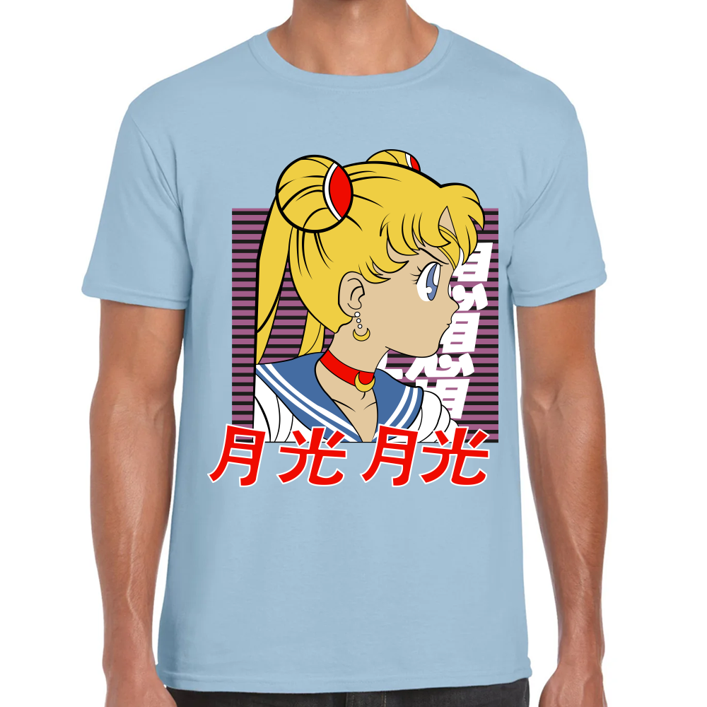 Playera Sailor Moon Serena Tsukino Algodón Premium #582