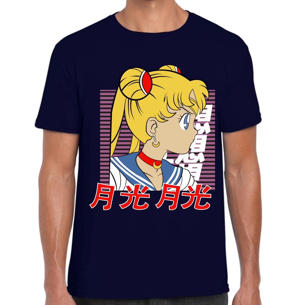Playera Sailor Moon Serena Tsukino Algodón Premium #582