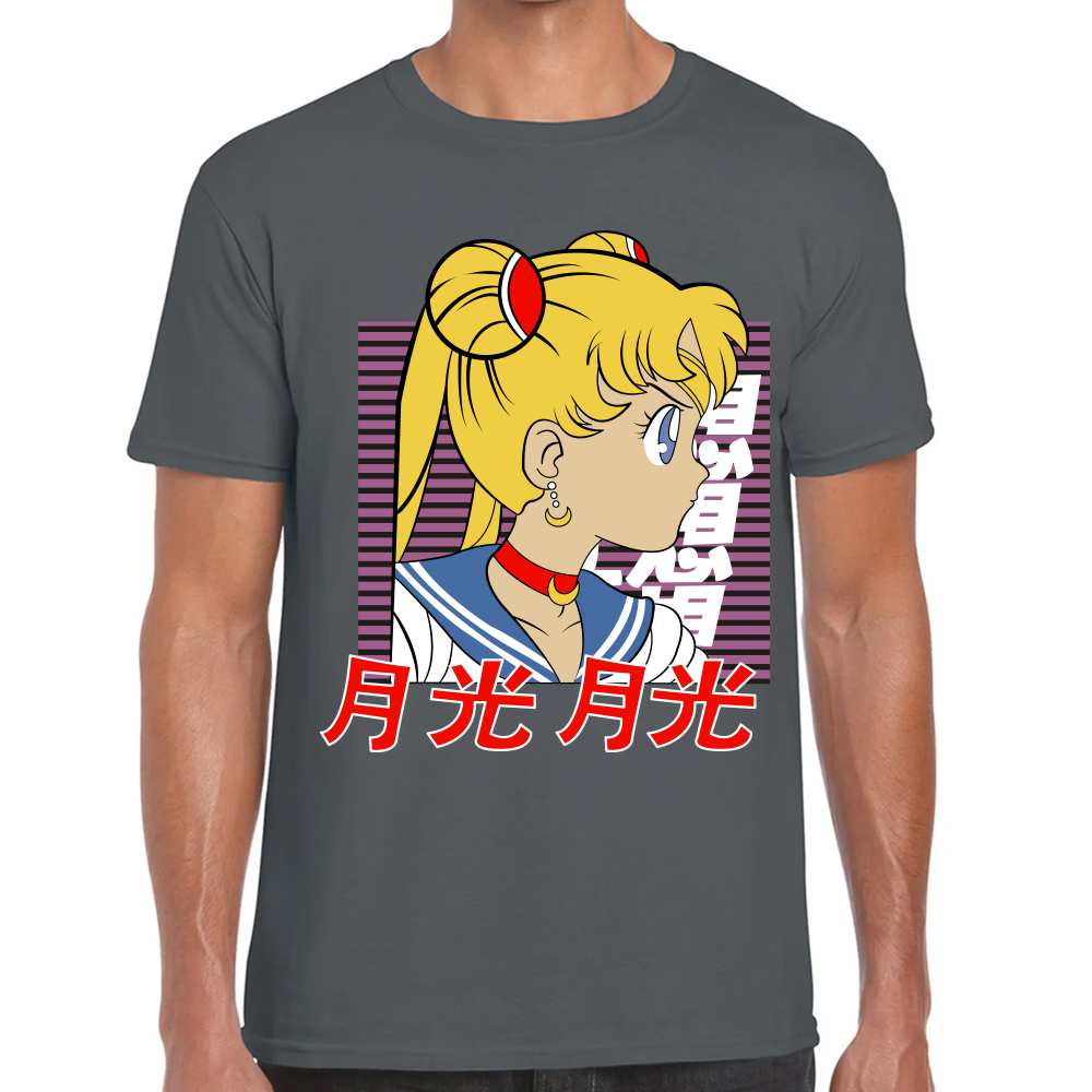 Playera Sailor Moon Serena Tsukino Algodón Premium #582