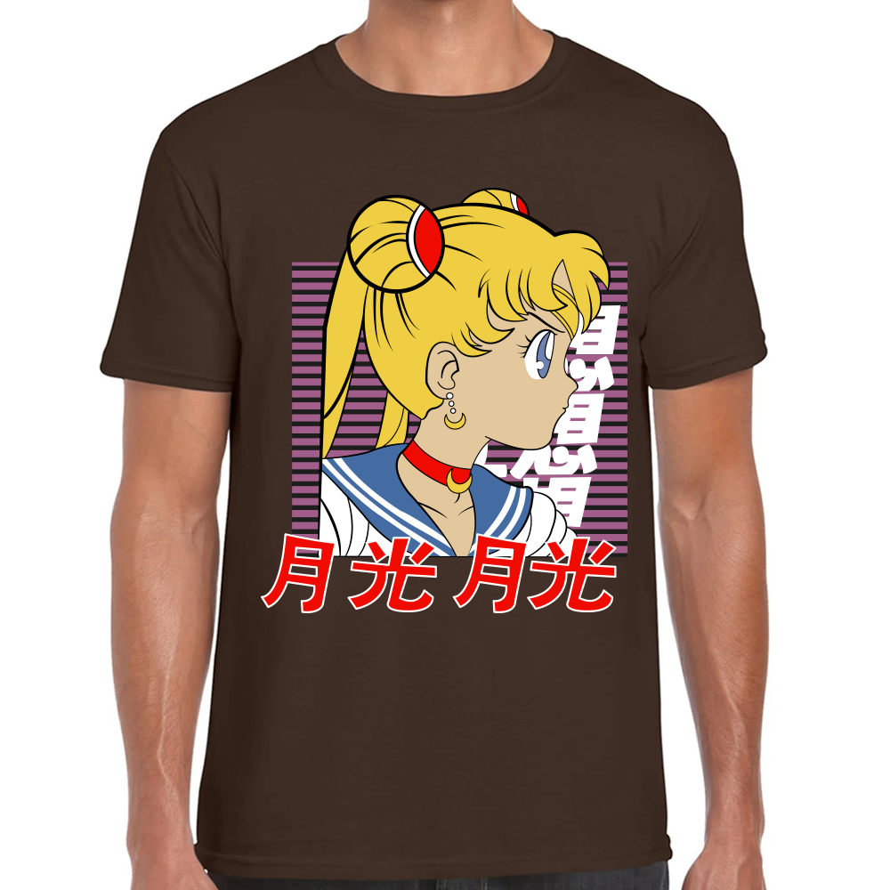 Playera Sailor Moon Serena Tsukino Algodón Premium #582