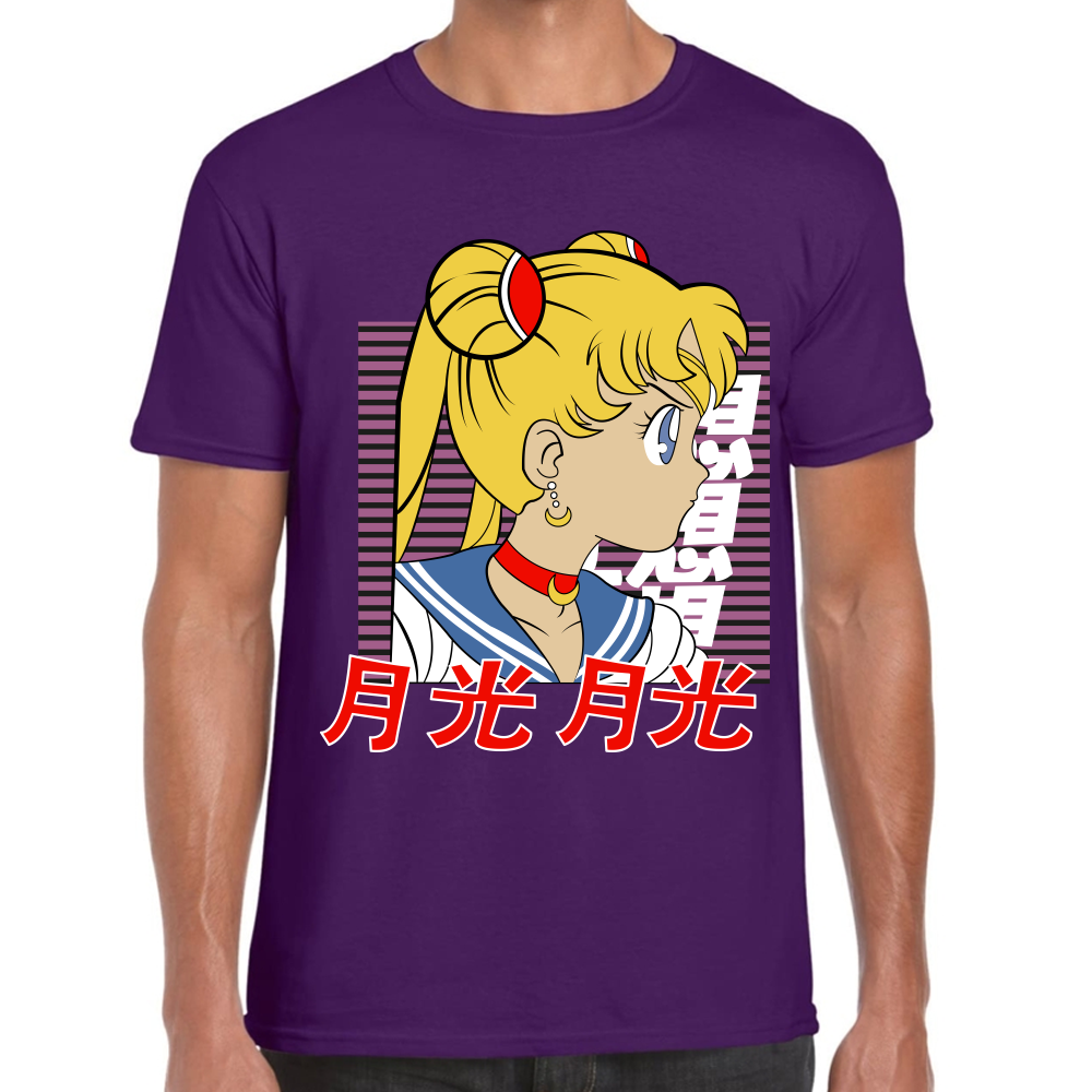 Playera Sailor Moon Serena Tsukino Algodón Premium #582