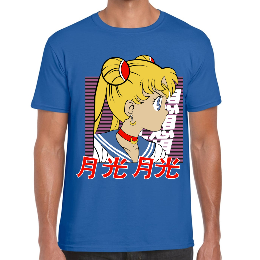 Playera Sailor Moon Serena Tsukino Algodón Premium #582