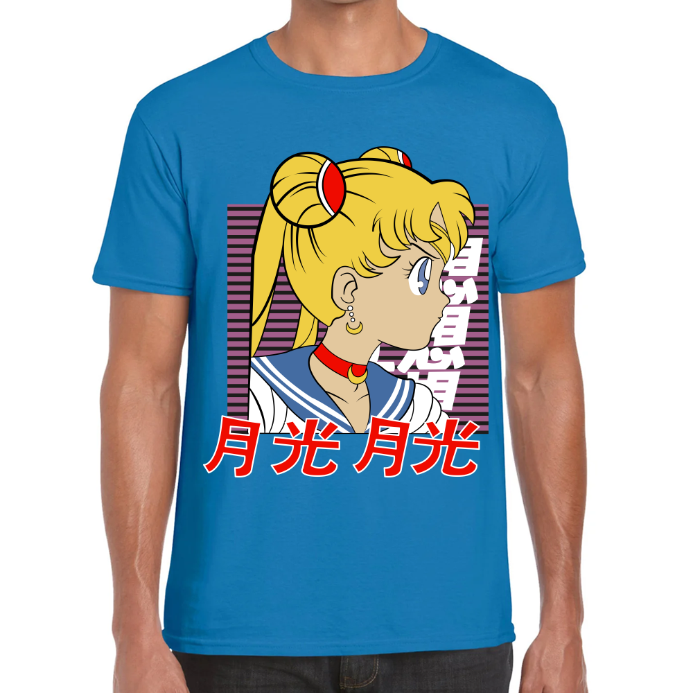 Playera Sailor Moon Serena Tsukino Algodón Premium #582