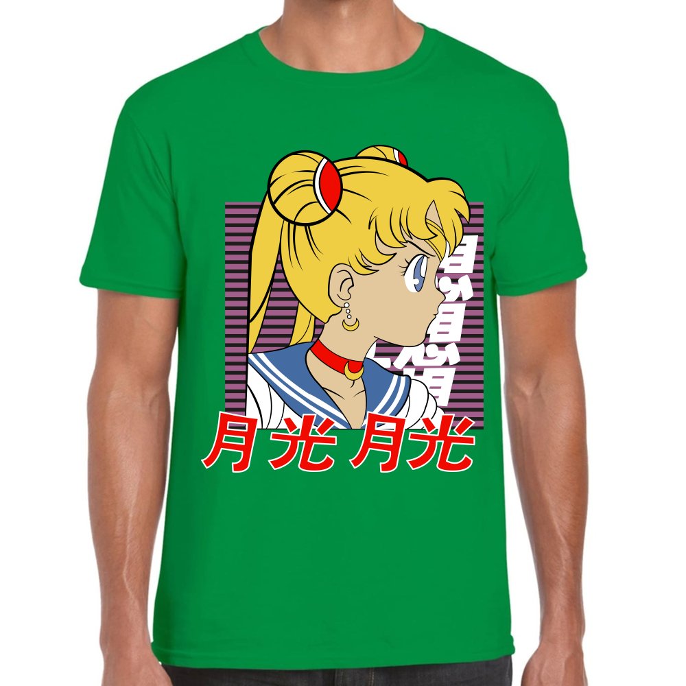 Playera Sailor Moon Serena Tsukino Algodón Premium #582
