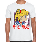 Playera Sailor Moon Serena Tsukino Algodón Premium #582