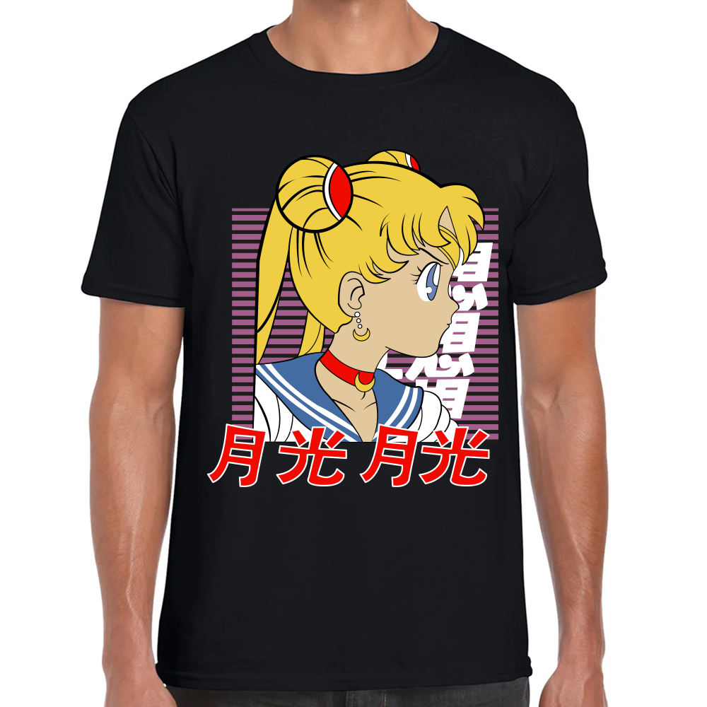 Playera Sailor Moon Serena Tsukino Algodón Premium #582 Imagen principal del producto