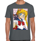 Playera Sailor Moon Serena Tsukino Algodón Premium #583
