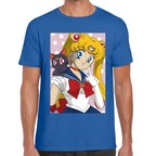 Playera Sailor Moon Serena Tsukino Algodón Premium #583