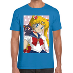 Playera Sailor Moon Serena Tsukino Algodón Premium #583