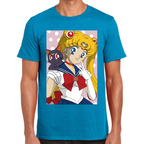 Playera Sailor Moon Serena Tsukino Algodón Premium #583
