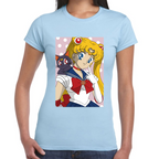Playera Sailor Moon Serena Tsukino Algodón Premium #583