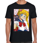 Playera Sailor Moon Serena Tsukino Algodón Premium #583