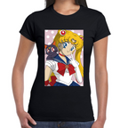 Playera Sailor Moon Serena Tsukino Algodón Premium #583