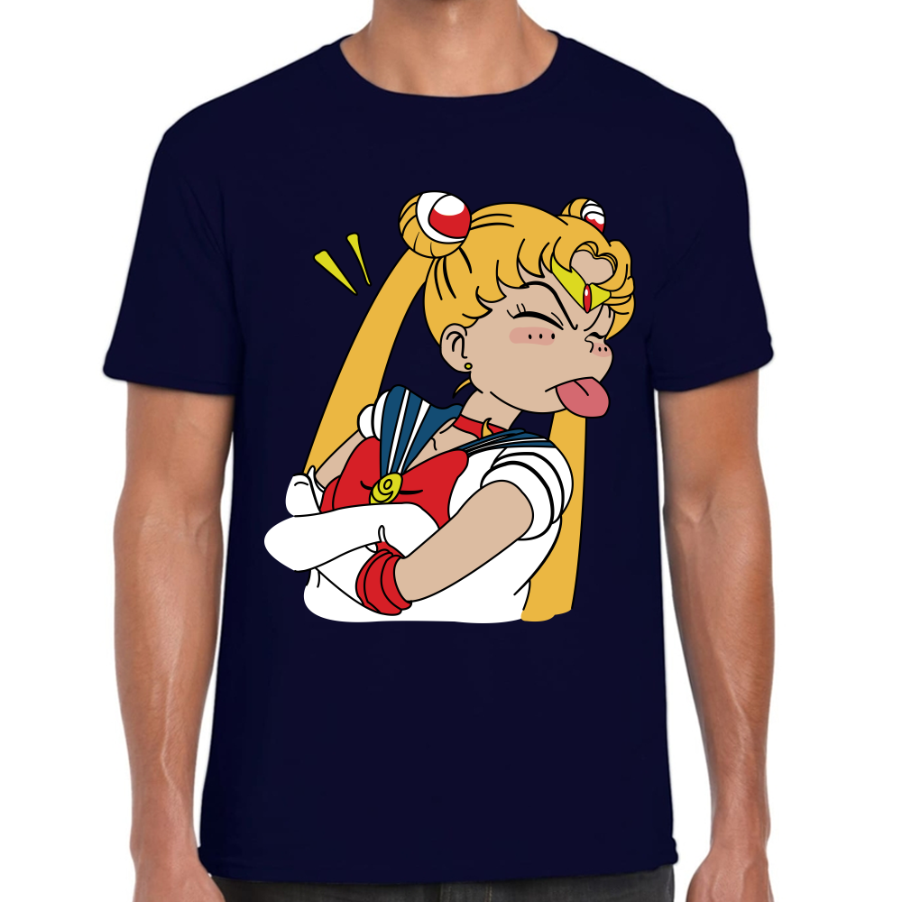 Playera Sailor Moon Serena Tsukino Algodón Premium #584