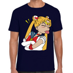 Playera Sailor Moon Serena Tsukino Algodón Premium #584