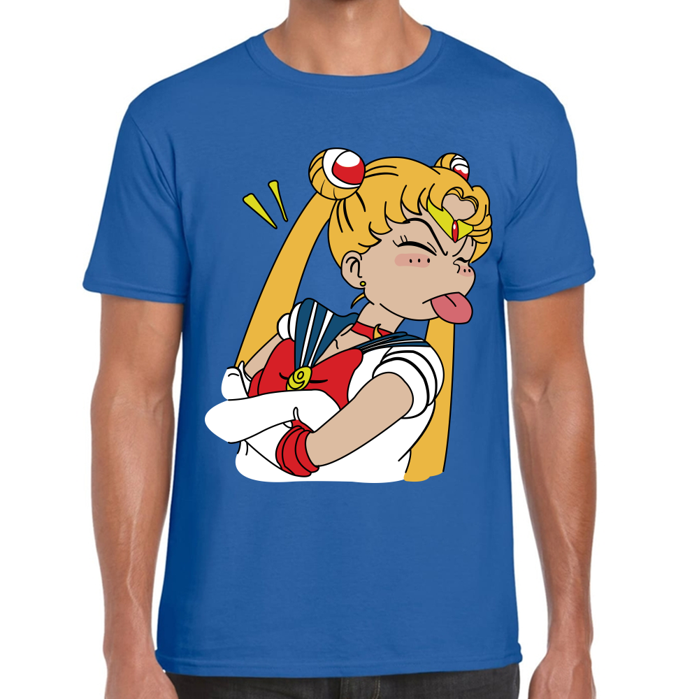 Playera Sailor Moon Serena Tsukino Algodón Premium #584