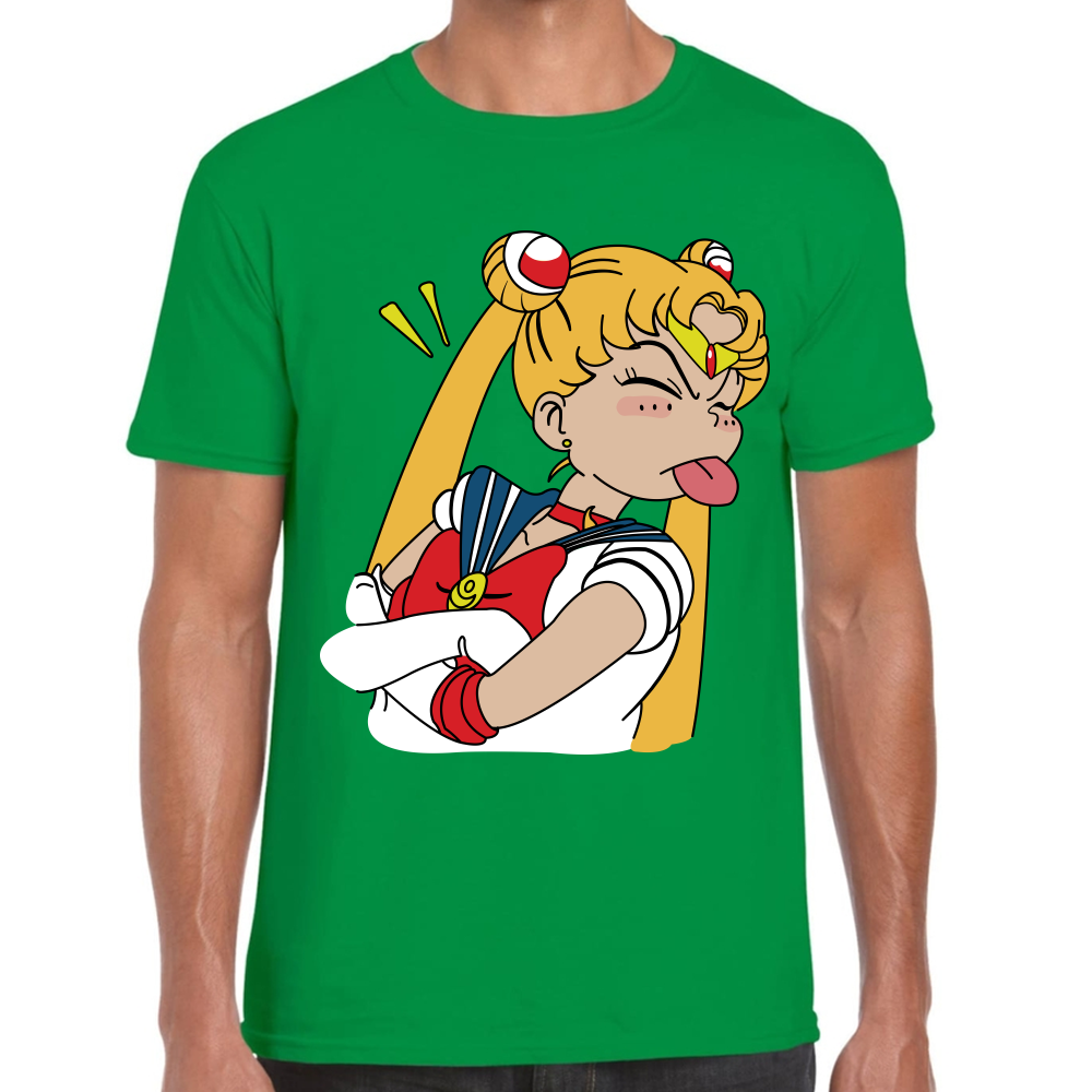 Playera Sailor Moon Serena Tsukino Algodón Premium #584