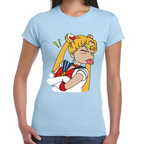 Playera Sailor Moon Serena Tsukino Algodón Premium #584