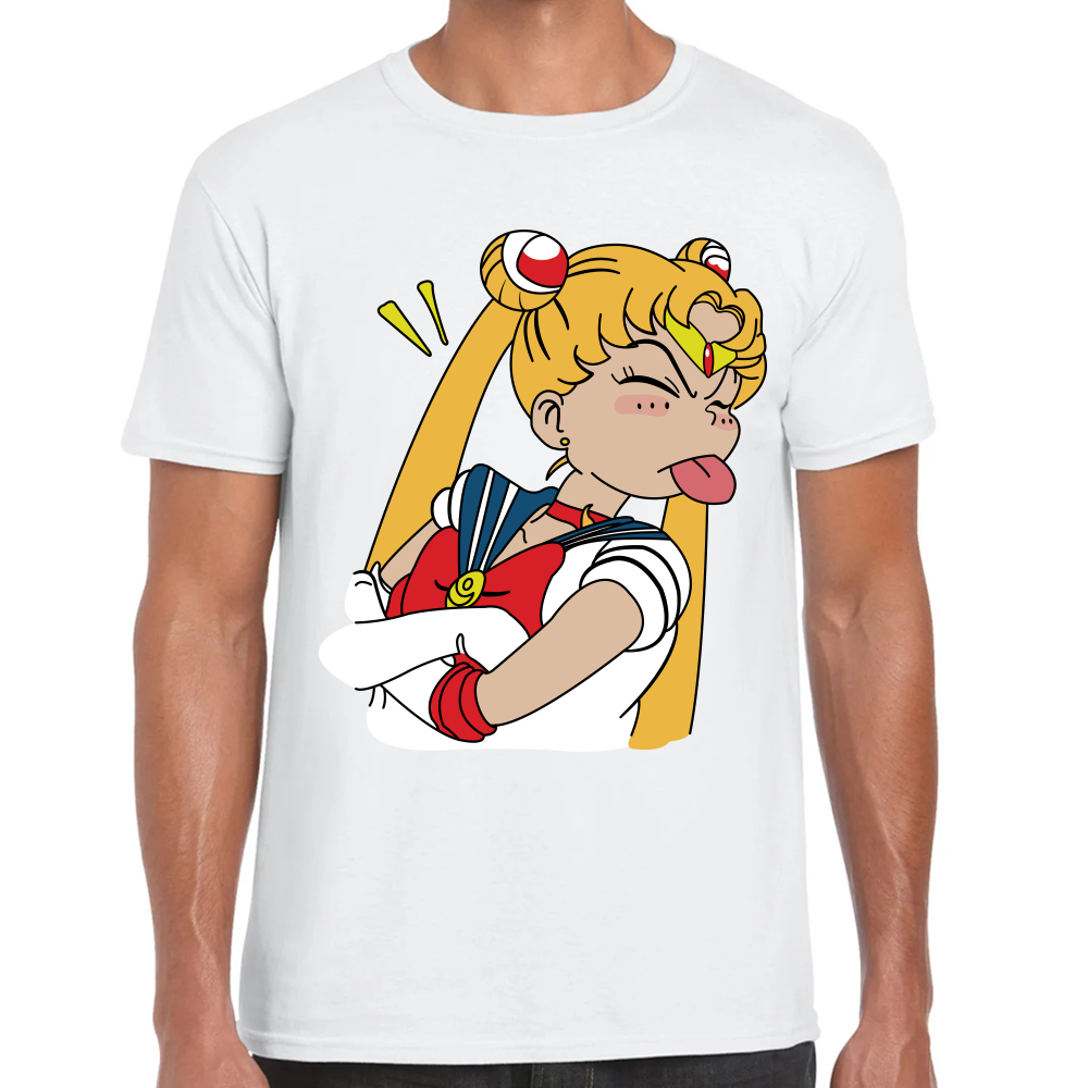 Playera Sailor Moon Serena Tsukino Algodón Premium #584