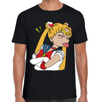 Playera Sailor Moon Serena Tsukino Algodón Premium #584