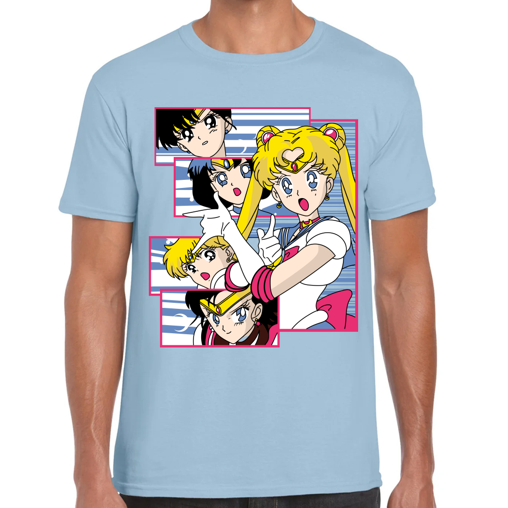 Playera Serena Tsukino Sailor Moon Algodón Premium #585