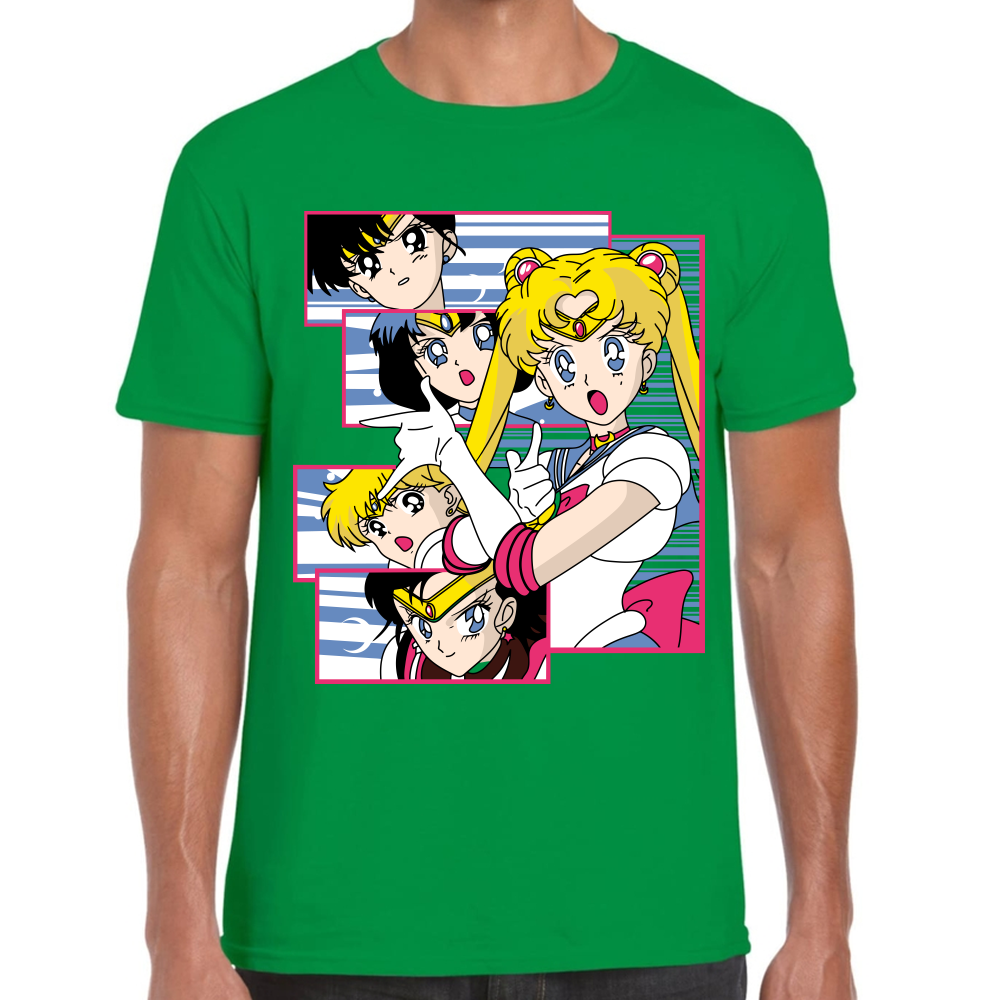 Playera Serena Tsukino Sailor Moon Algodón Premium #585