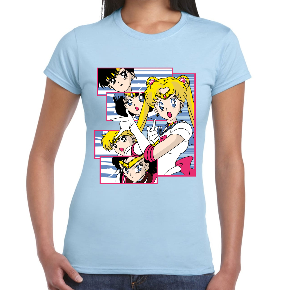 Playera Serena Tsukino Sailor Moon Algodón Premium #585