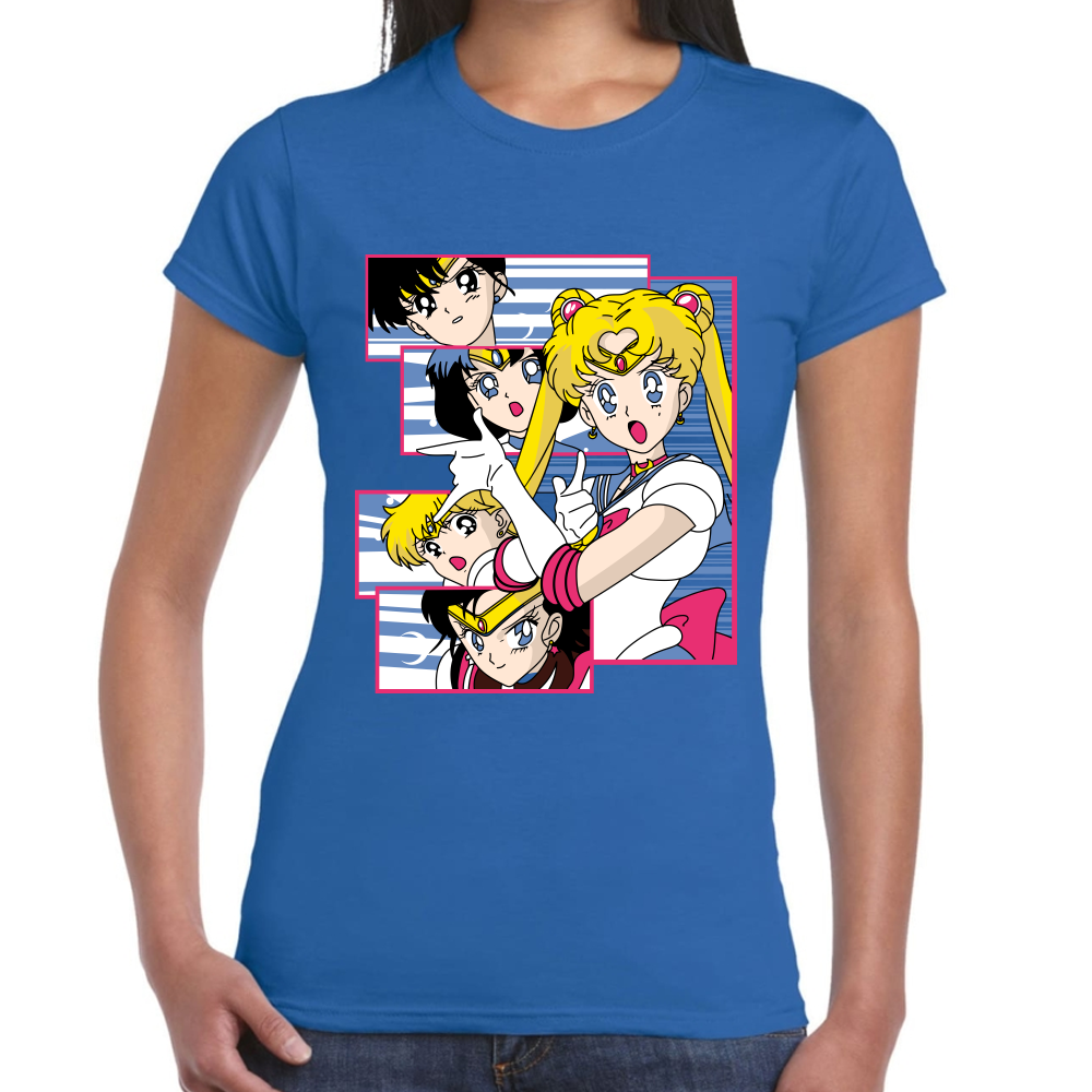 Playera Serena Tsukino Sailor Moon Algodón Premium #585