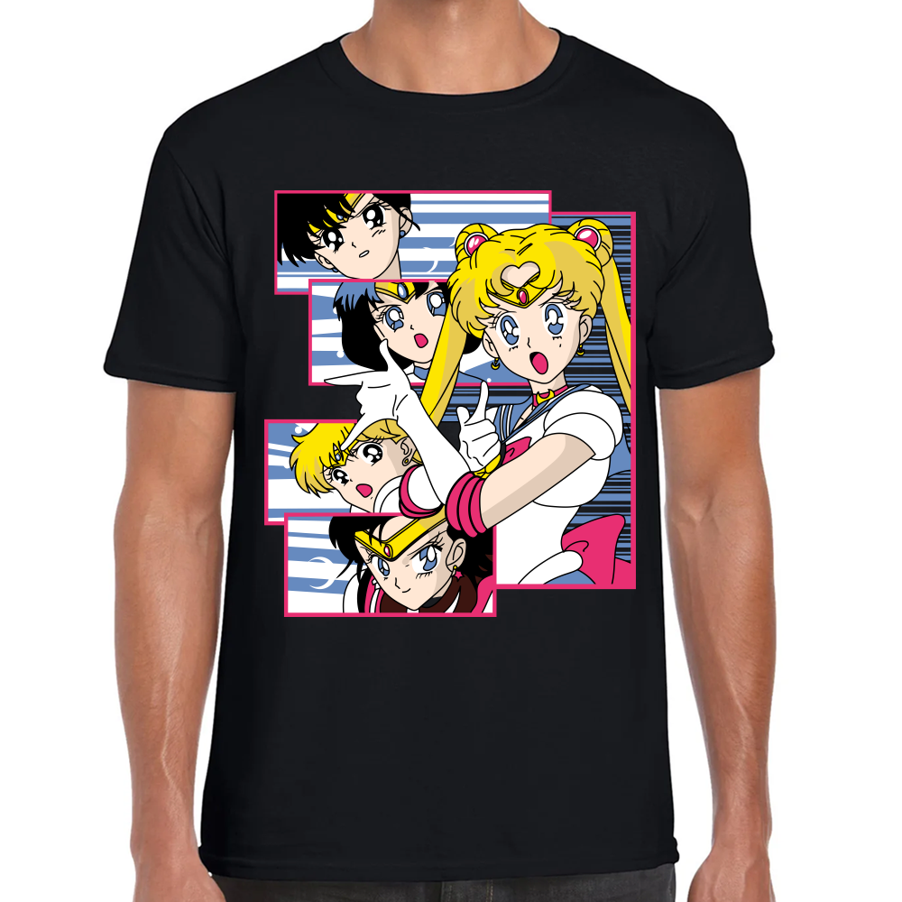 Playera Serena Tsukino Sailor Moon Algodón Premium #585 Imagen principal del producto
