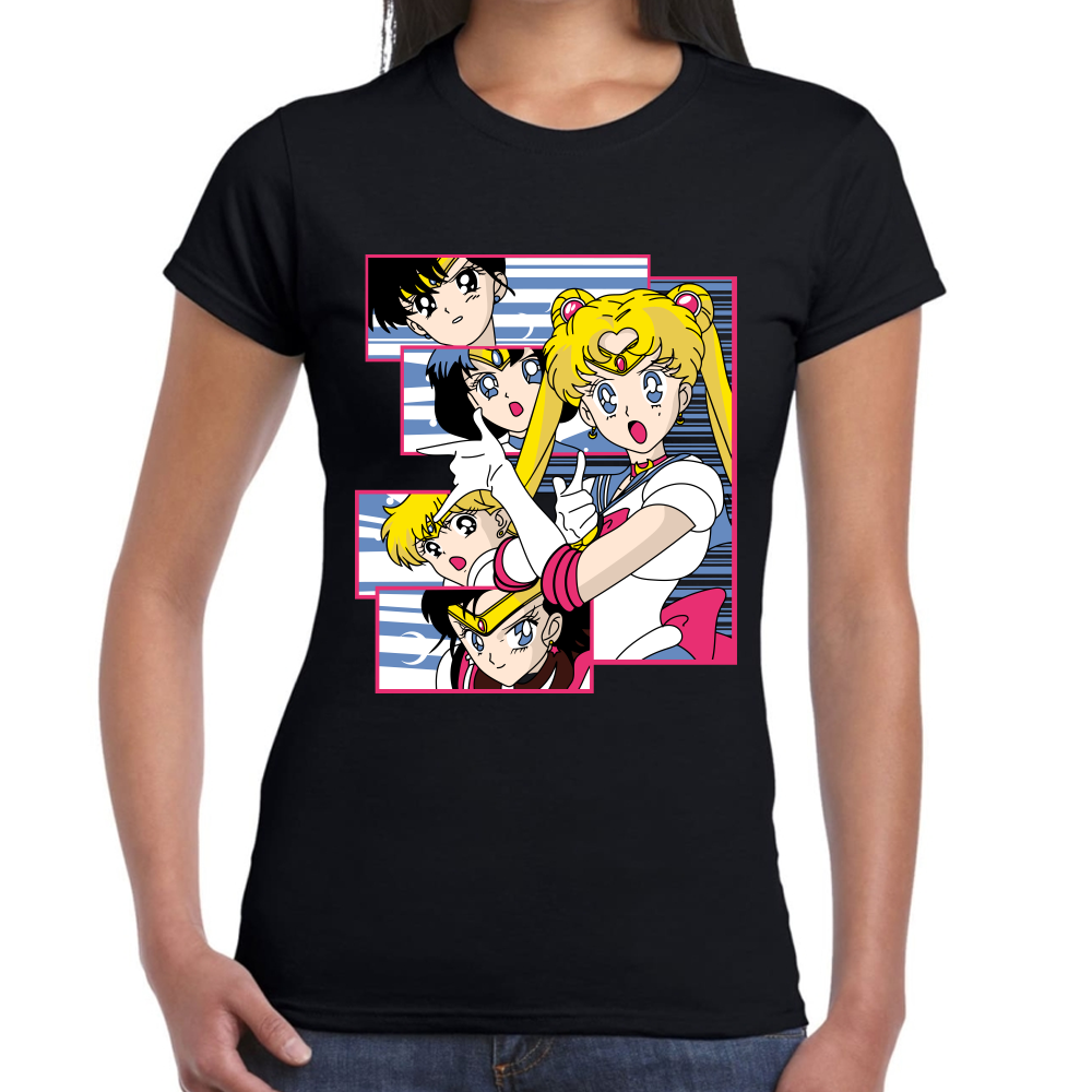 Playera Serena Tsukino Sailor Moon Algodón Premium #585