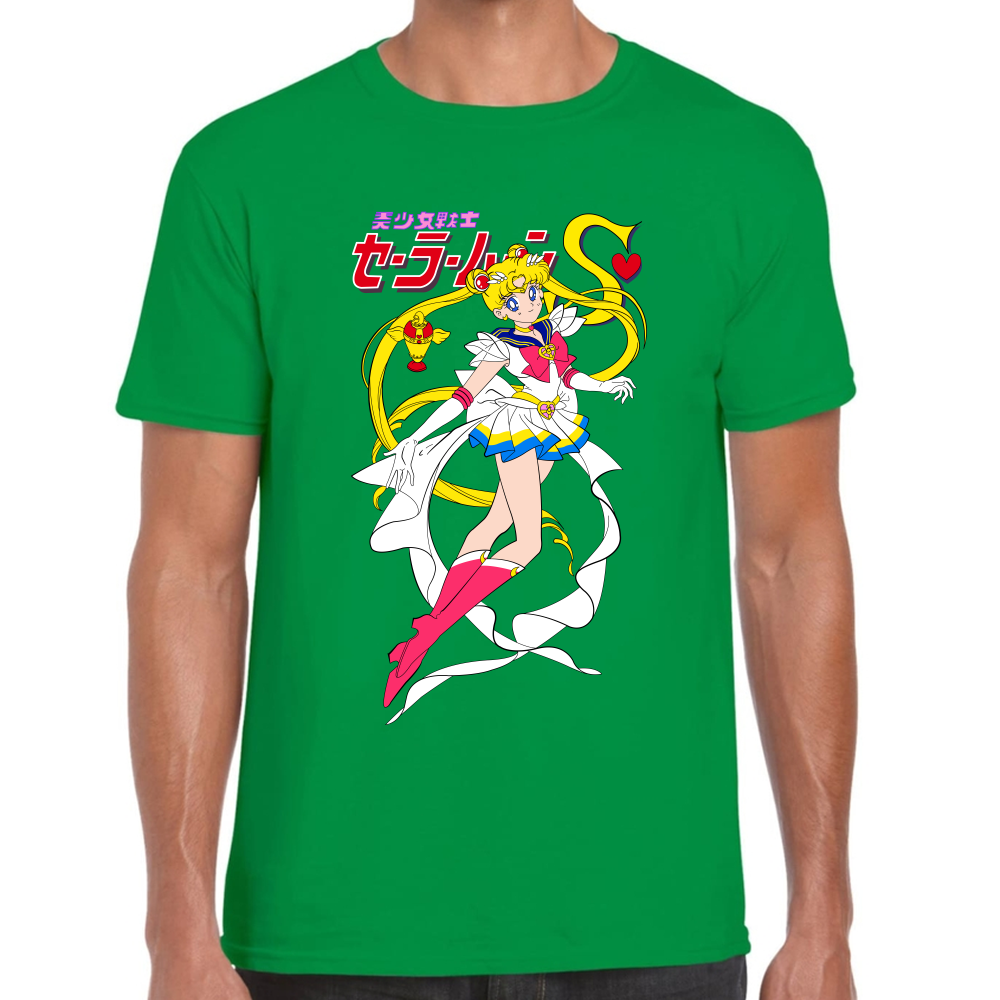Playera Serena Tsukino Sailor Moon Algodón Premium #586