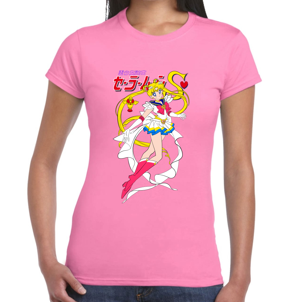 Playera Serena Tsukino Sailor Moon Algodón Premium #586