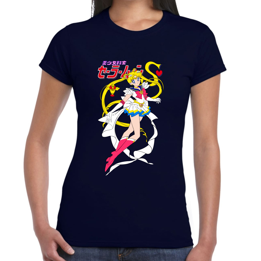 Playera Serena Tsukino Sailor Moon Algodón Premium #586