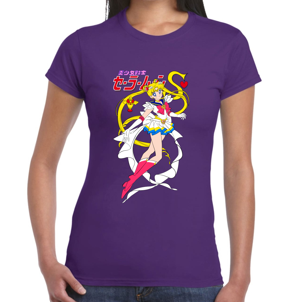 Playera Serena Tsukino Sailor Moon Algodón Premium #586