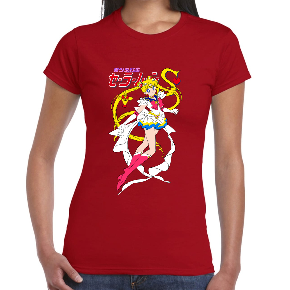 Playera Serena Tsukino Sailor Moon Algodón Premium #586