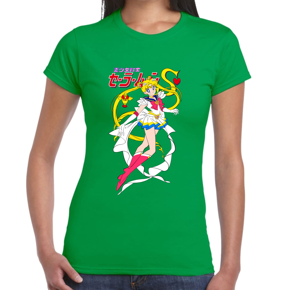 Playera Serena Tsukino Sailor Moon Algodón Premium #586