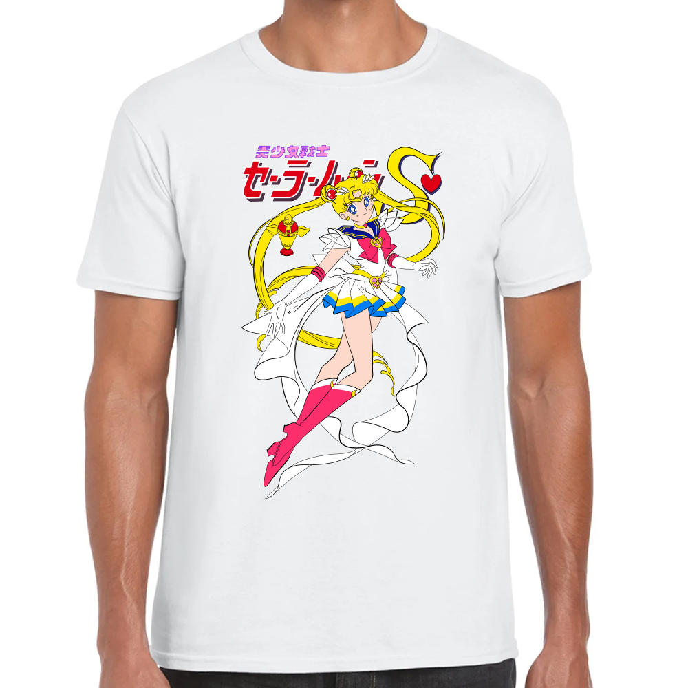 Playera Serena Tsukino Sailor Moon Algodón Premium #586
