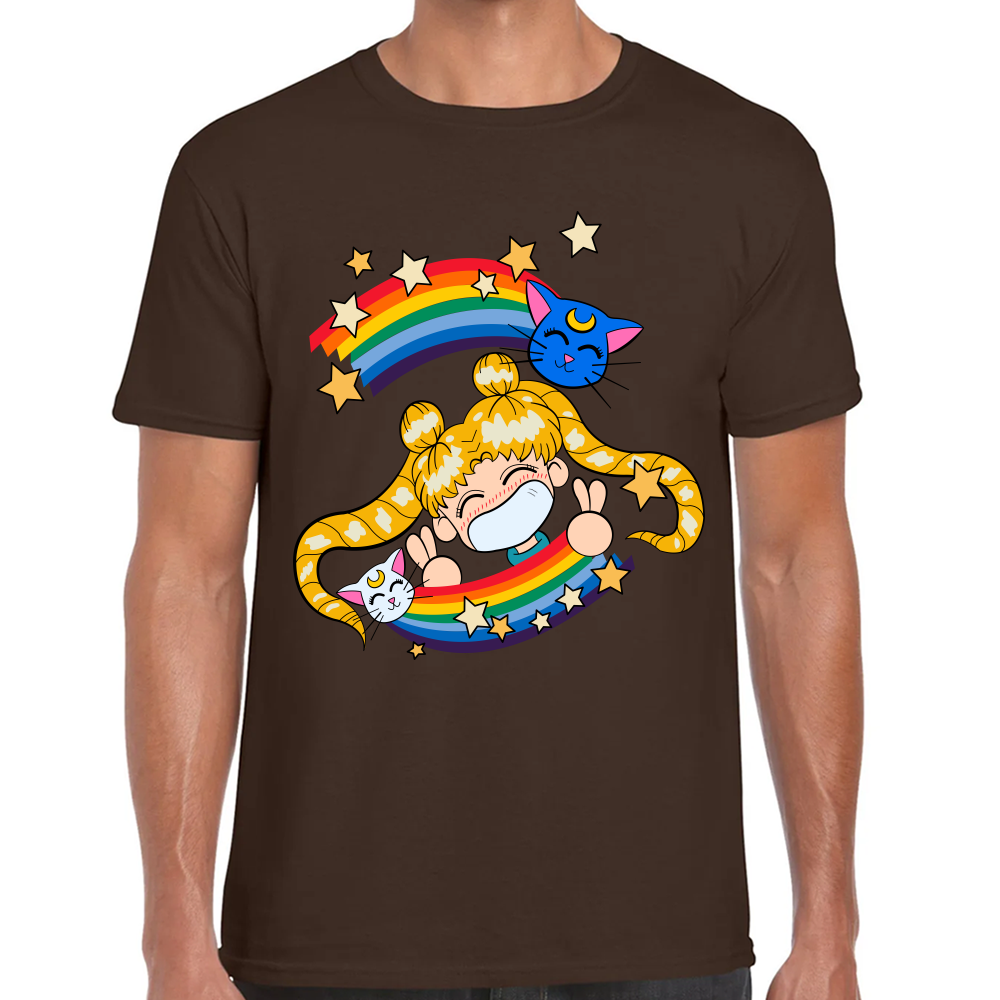 Playera Serena Tsukino Sailor Moon Algodón Premium #587