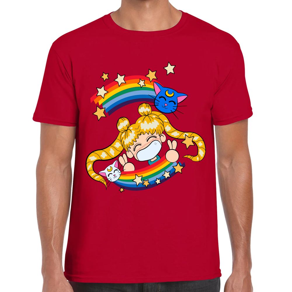 Playera Serena Tsukino Sailor Moon Algodón Premium #587