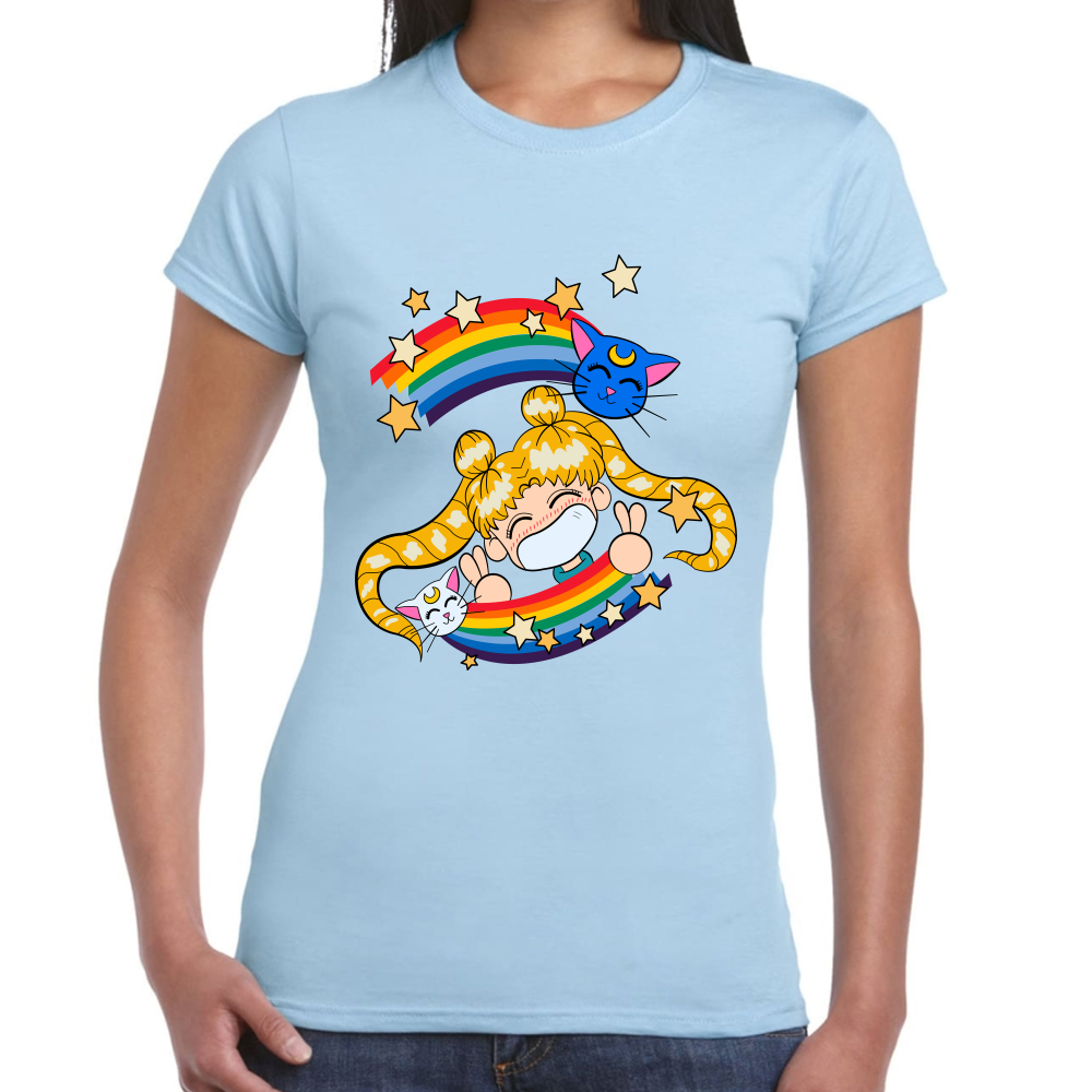Playera Serena Tsukino Sailor Moon Algodón Premium #587