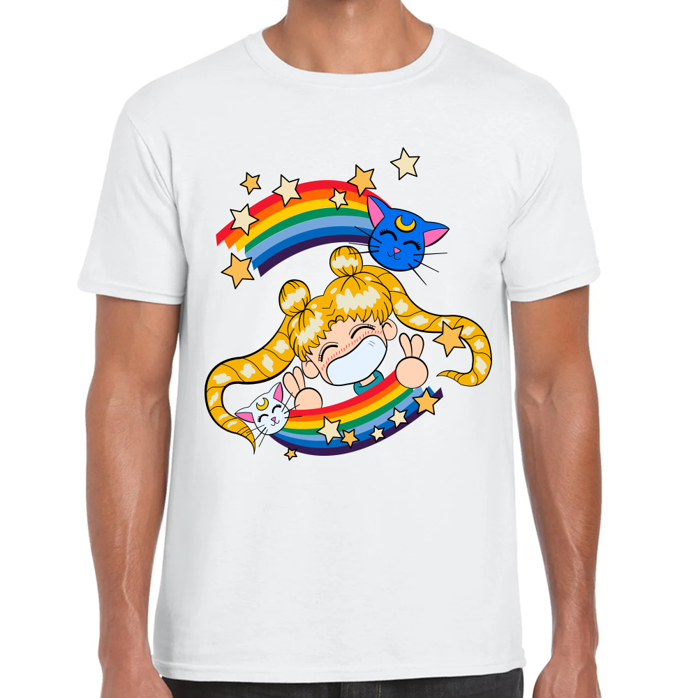 Playera Serena Tsukino Sailor Moon Algodón Premium #587