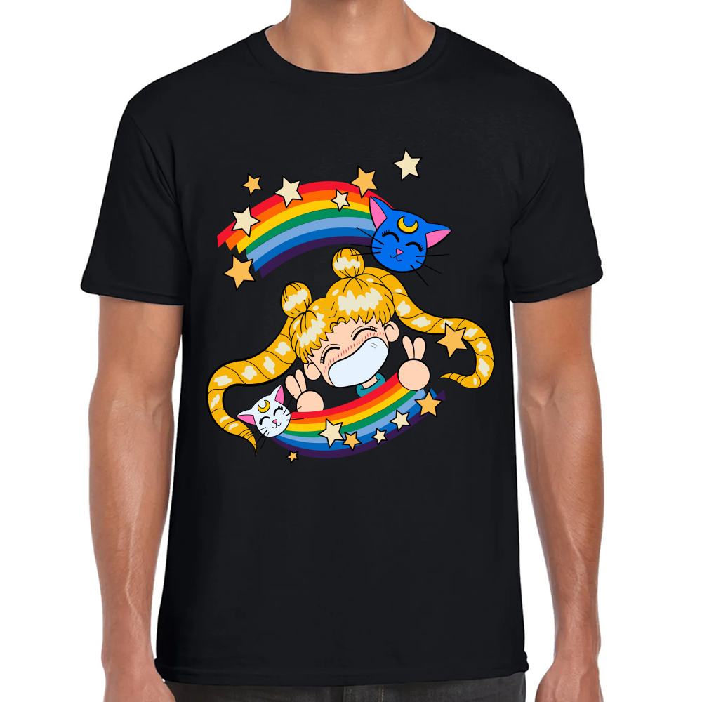 Playera Serena Tsukino Sailor Moon Algodón Premium #587