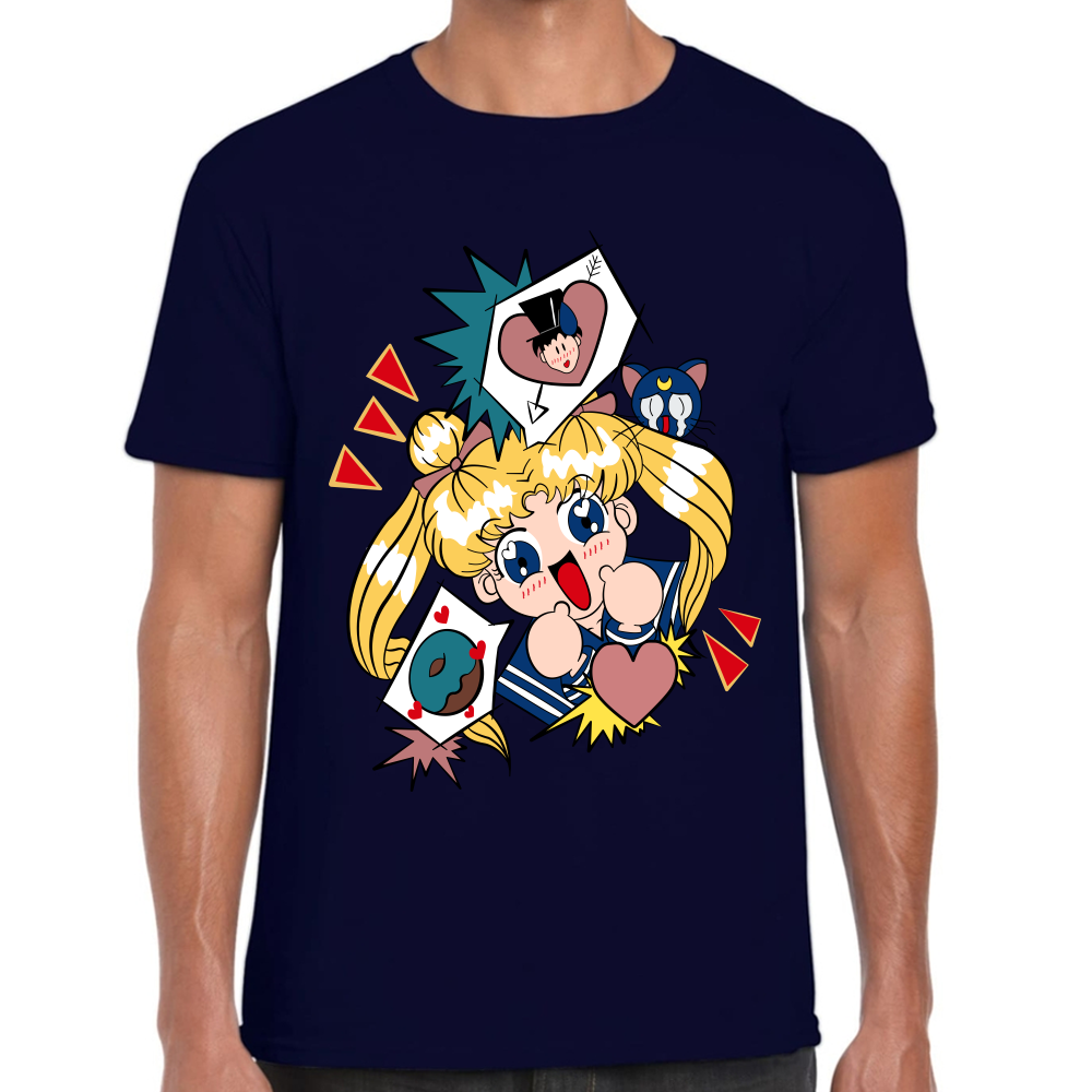 Playera Serena Tsukino Sailor Moon Algodón Premium #588