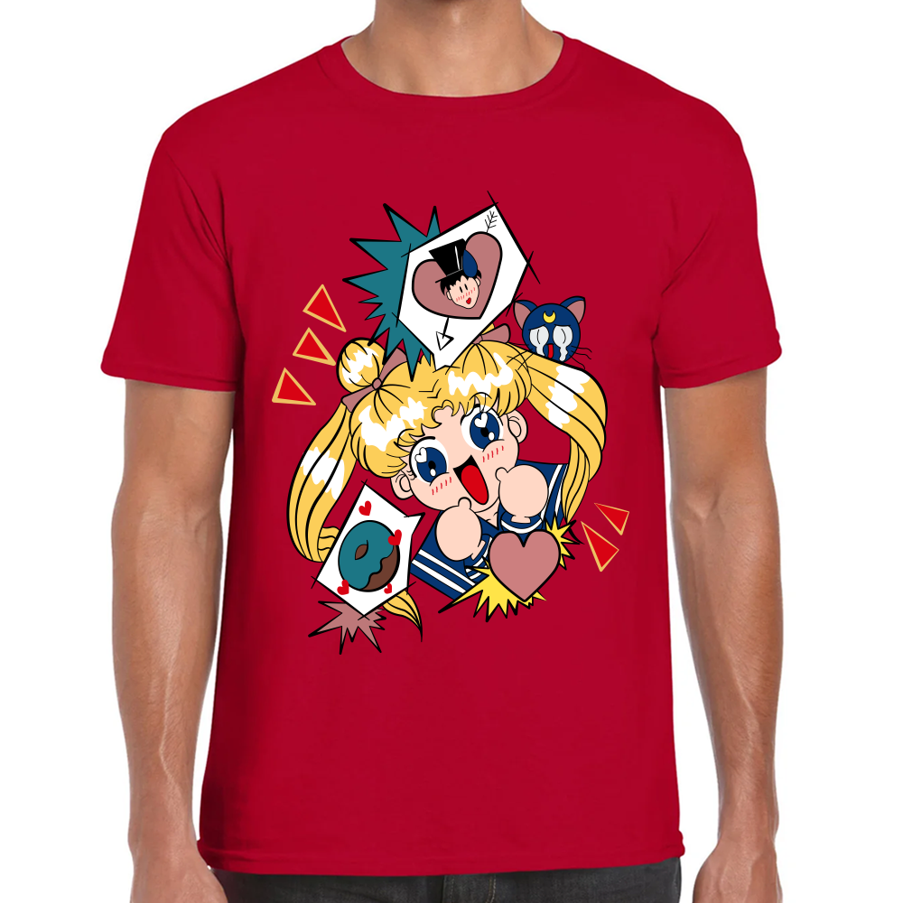 Playera Serena Tsukino Sailor Moon Algodón Premium #588