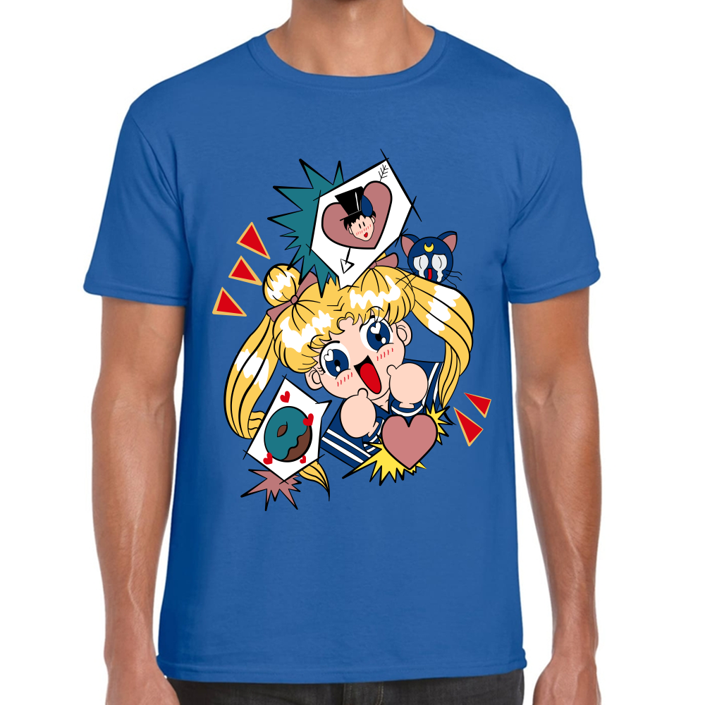 Playera Serena Tsukino Sailor Moon Algodón Premium #588
