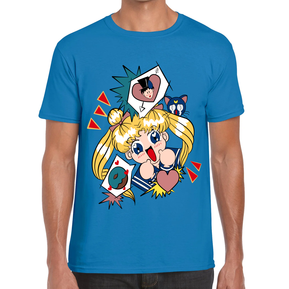 Playera Serena Tsukino Sailor Moon Algodón Premium #588