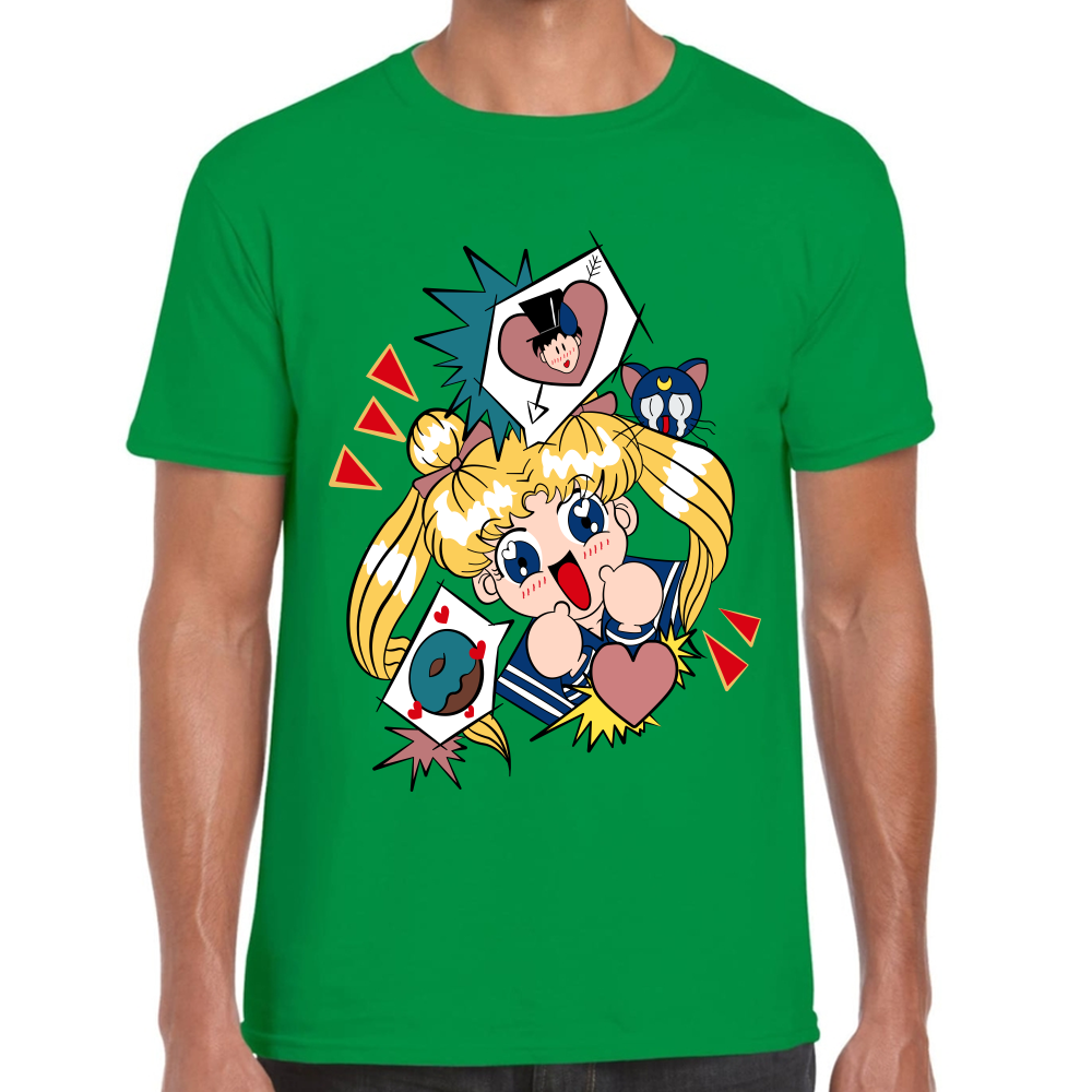Playera Serena Tsukino Sailor Moon Algodón Premium #588